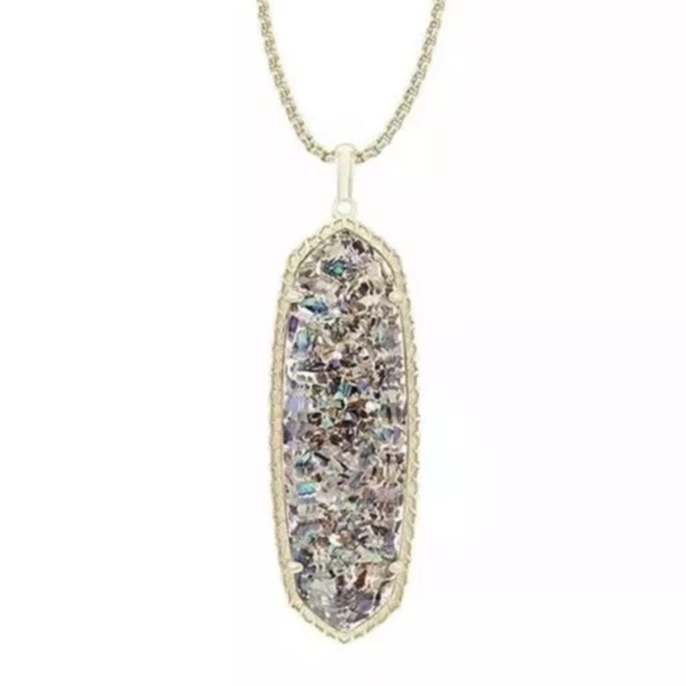 Kendra Scott Layden Necklace in crushed abalone